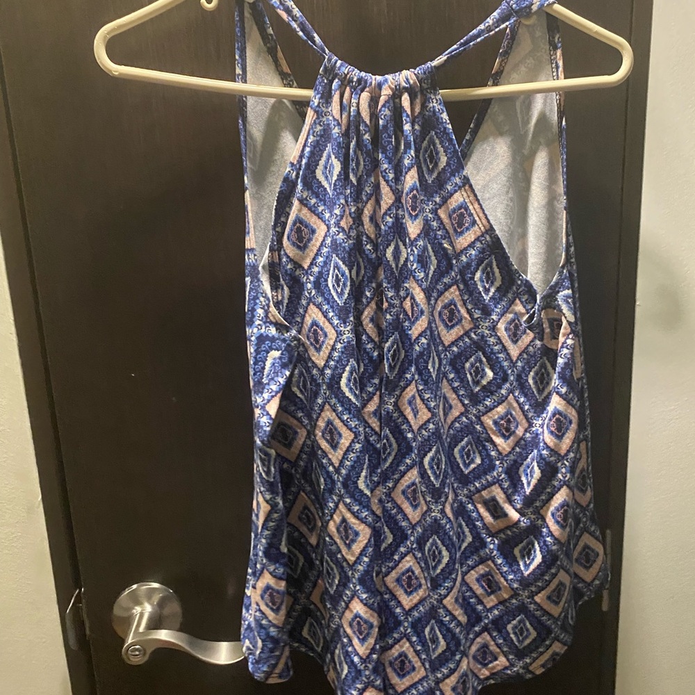 Flattering V shaped blouse